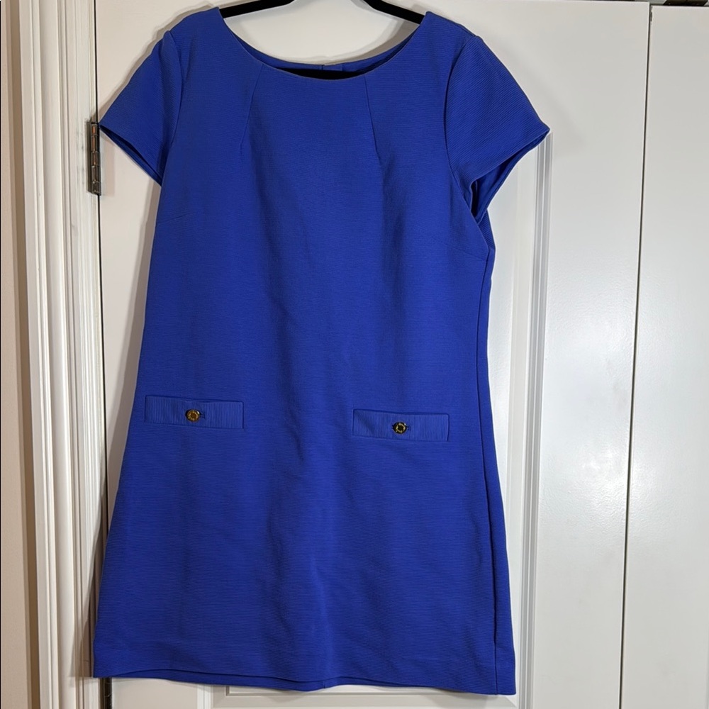 Elegant Blue Women's Dress